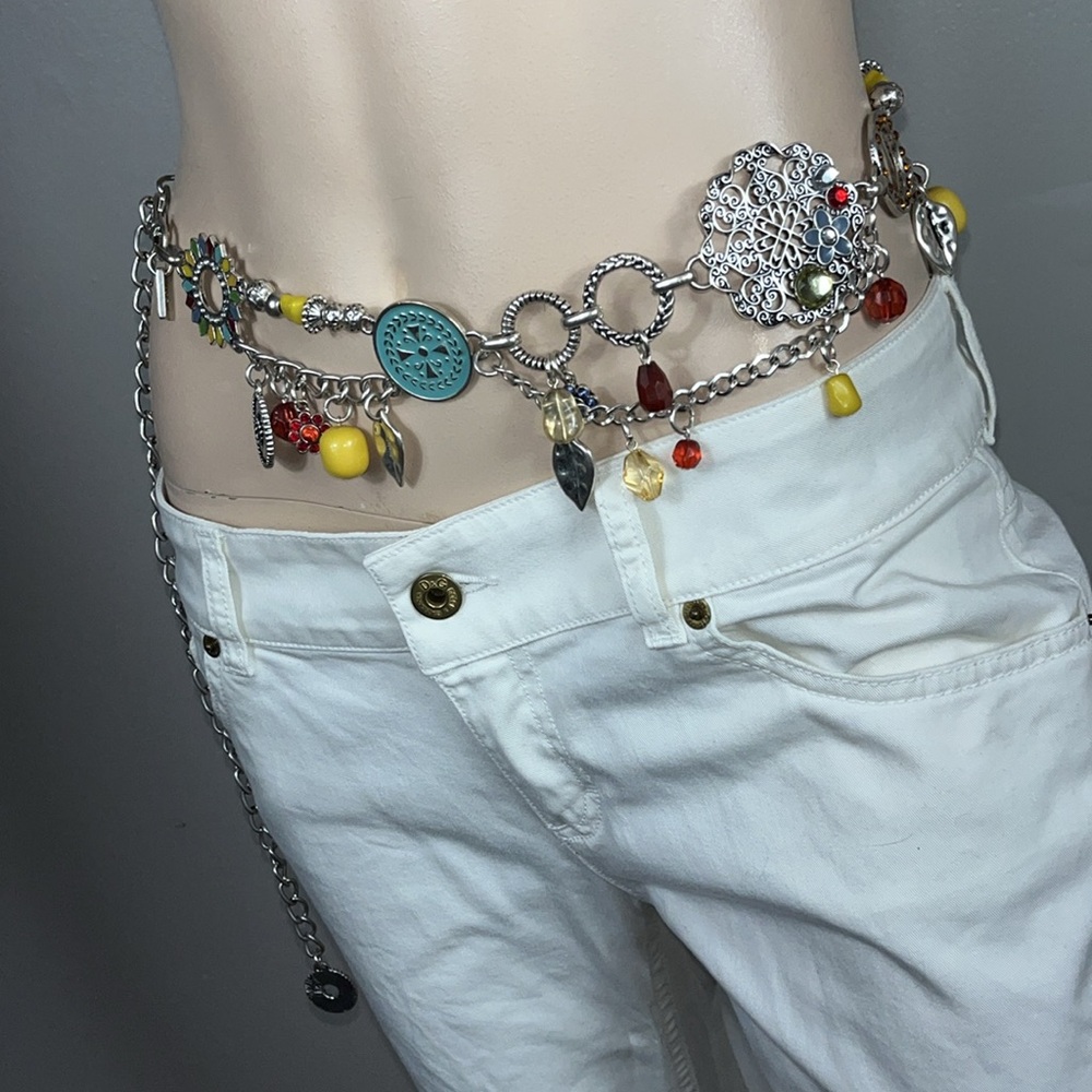 CHICOS Colorful Charm Hip Belt